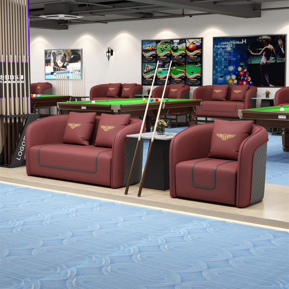 High-end billiard club viewing chair, billiard hall special viewing sofa, billiard room viewing chair, table tennis hall viewing sofa