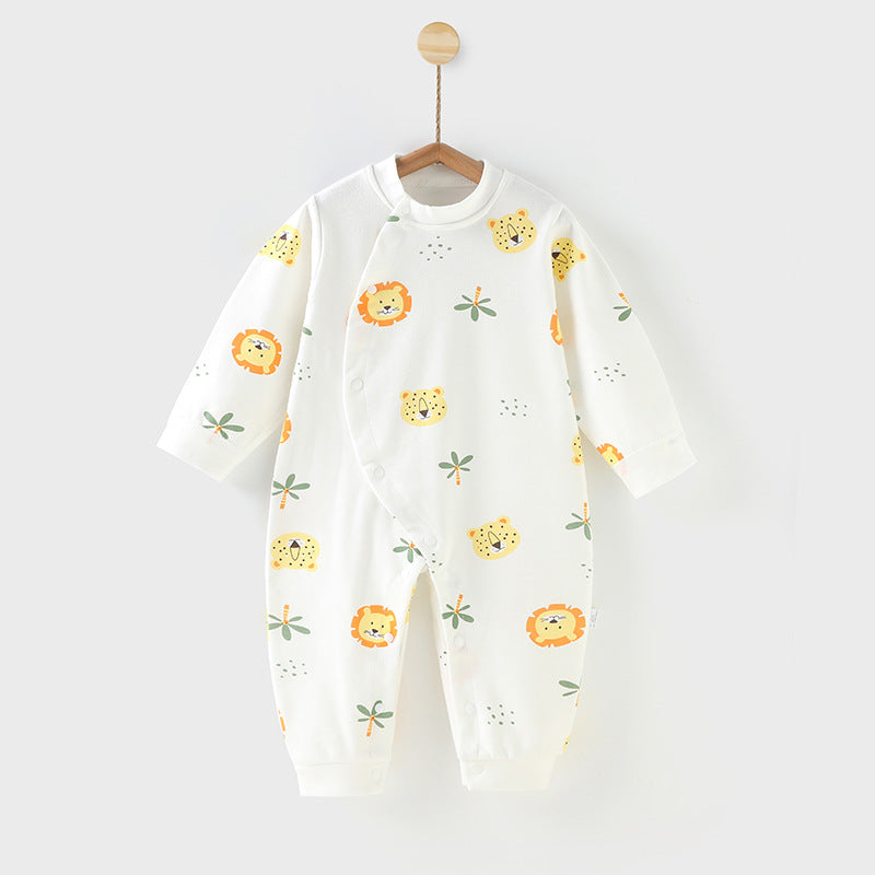 Newborn baby clothes - spring/autumn & winter styles - 100% cotton long sleeve rompers, bodysuits, and sleep suits for newborns