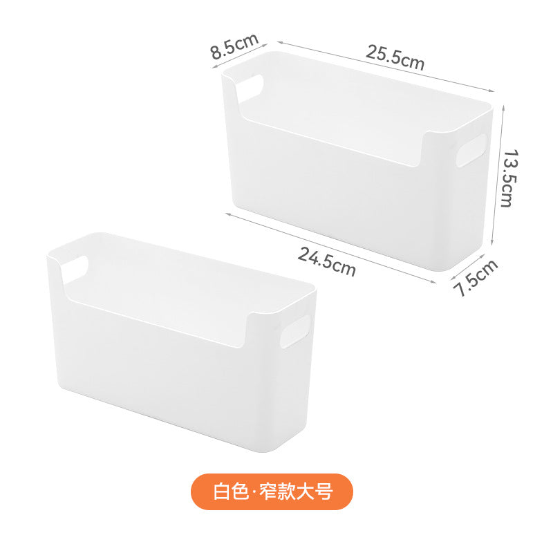 Kindergarten material storage box Children's toys Stationery Large capacity storage basket Desktop sundries sorting box