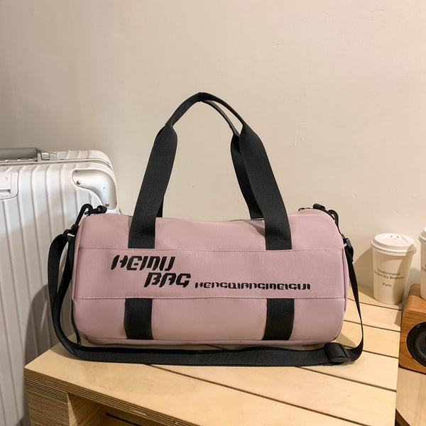 Travel bags Men's and women's large-capacity textured portable messenger bags Storage men's commuting swimming sports fitness bags