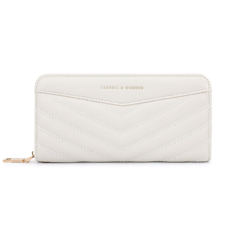 2024 Telian new fashion  clutch bag wholesale, large capacity embroidery thread women's wallet