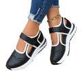 summer new arrival: everyday sporty style, plus size platform sandals with closed toe and open back, chunky sole
