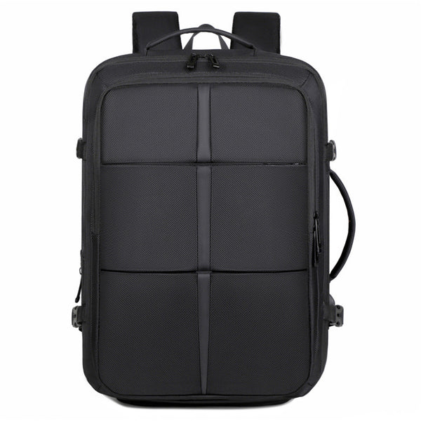 Water-proof multi-purpose men's backpack large-capacity outdoor travel backpack expandable men's business bag computer bag
