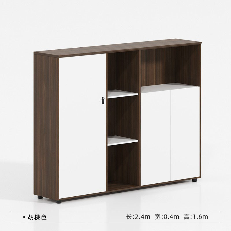 Custom executive desk - modern minimalist design for ceo, manager, and supervisor - office desk set
