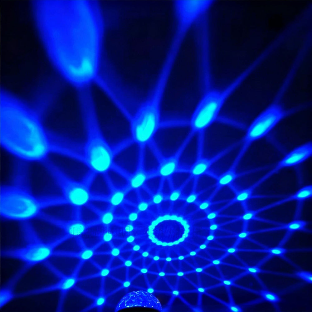 Water ripple starry sky projection lamp bracket magic ball rotate stage light voice controlled remote control night light starry sky atmosphere light