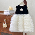 Girls' dress  summer korean style soft tulle chic cake dress birthday party gown