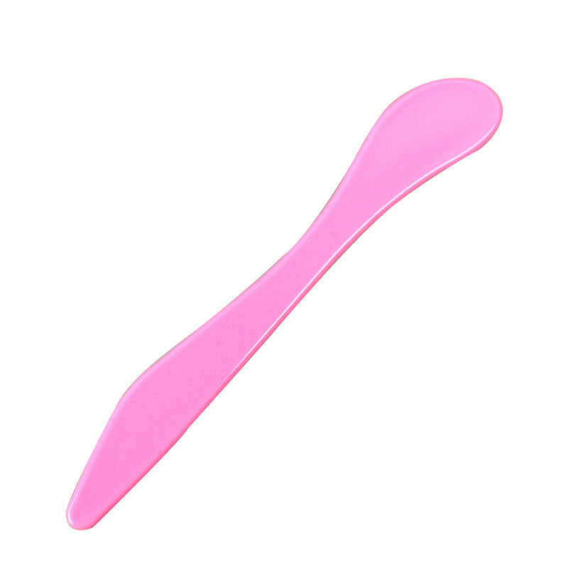 Medium-sized facial mask spatula, plastic mixing stick, applicator, mask spreader, beauty diy mask tool, 16cm total length