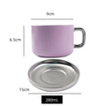 Scandinavianins creative ceramic coffee cup high-grade high-looking electroplated afternoon tea milk cup drinking ceramic cup