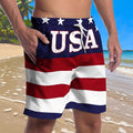 trending men's beach shorts, quick-dry swim trunks, casual sportswear, european and american new style 3d digital printing
