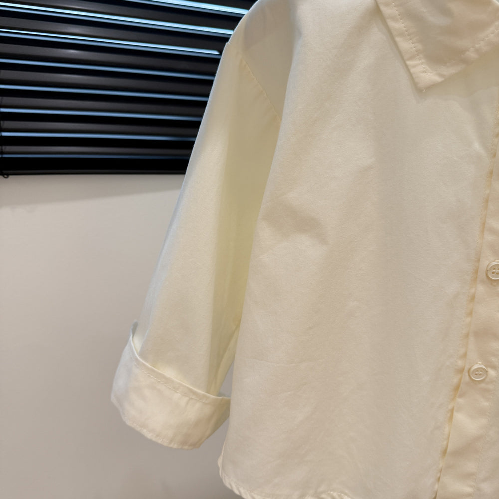 Kids' new autumn collection: korean style pure cotton shirts - stylish and trendy tops for boys and girls. casual, fresh, and versatile blouses