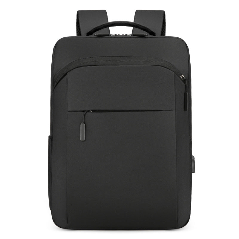 Cross-border casual backpack, simple backpack, notebook business computer bag, multi-functional simple and versatile student schoolbag