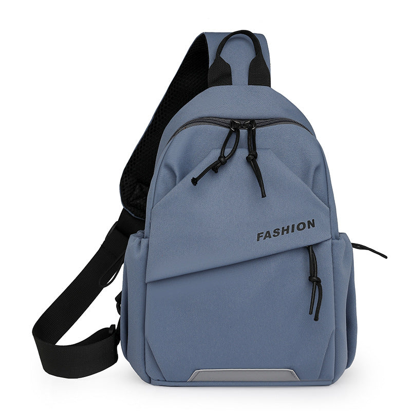 Cross-border new casual messenger bag women's trend simple student portable shoulder bag large capacity commuter fashion breast bag