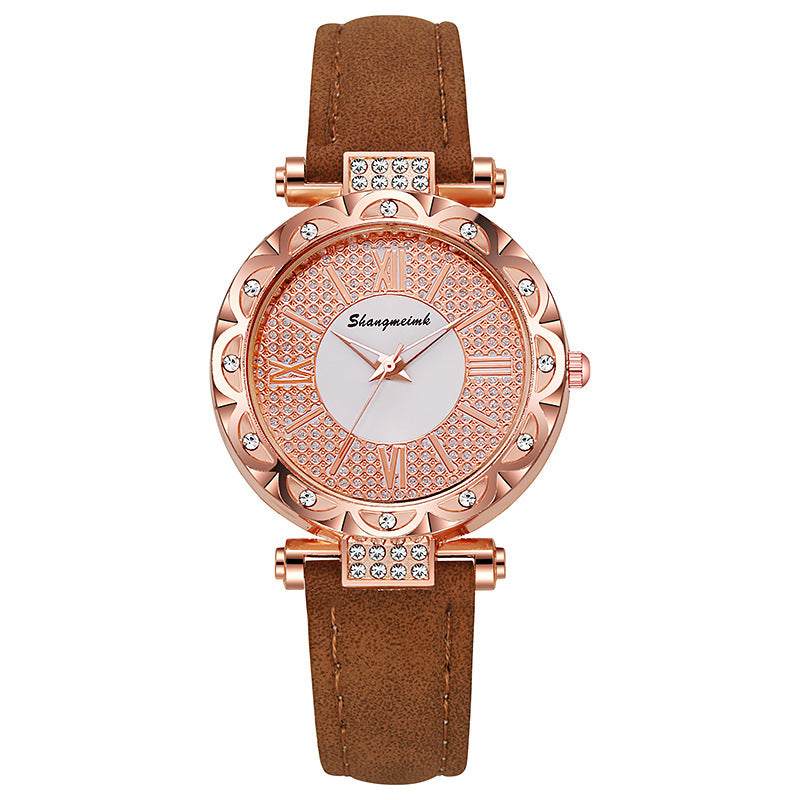 new arrival women's k-style quartz watch casual classic belt women's watch fashionsuit