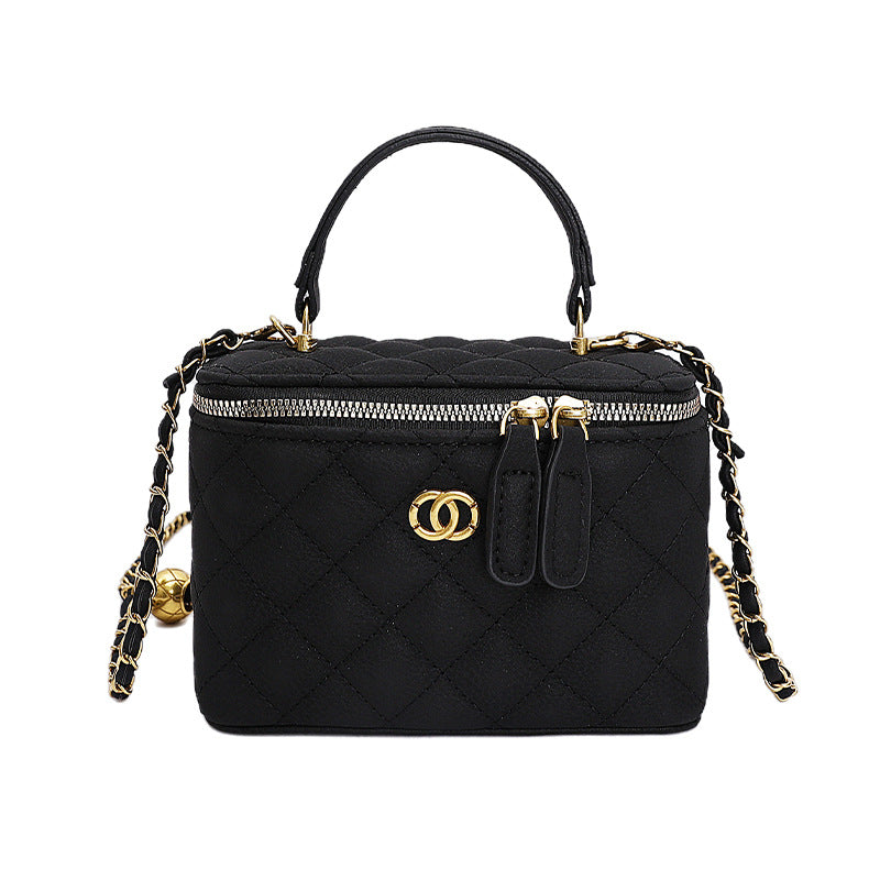 New quilted handbag - 2025 autumn collection: chic, versatile, and understated. a luxurious and unique small square bag for women, inspired by chanel, perfect for everyday commuting