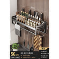 Chopstick storage box kitchen cage wall hanging seasoning punch-free knife holder for home spoon drain chopstick basket barrel storage rack