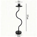 Moroccan iron candlestick, stained glass lantern, garden decor, home decor ornament, housewarming gift