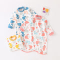 Baby pajamas autumn winter cute baby girl pure cotton one-piece sleep dress children's warm robe sleep sack onesie