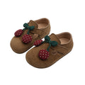 Customizable cute cartoon birkenstock-style shoes for little girls - korean fashion princess shoes, soft sole moccasins, cloth shoes, baby single shoes