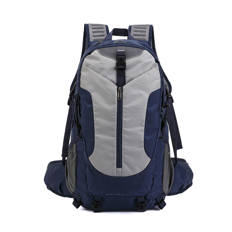 Outdoor hiking, mountaineering bag, business trip travel bag, large capacity, rain cover Outdoor Sports Bag