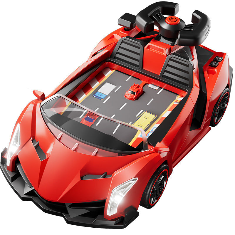 Kids Racing Adventure Obstacle Avoidance Game Console Toy Puzzle Boy 3 Years Old 6 Car Simulator