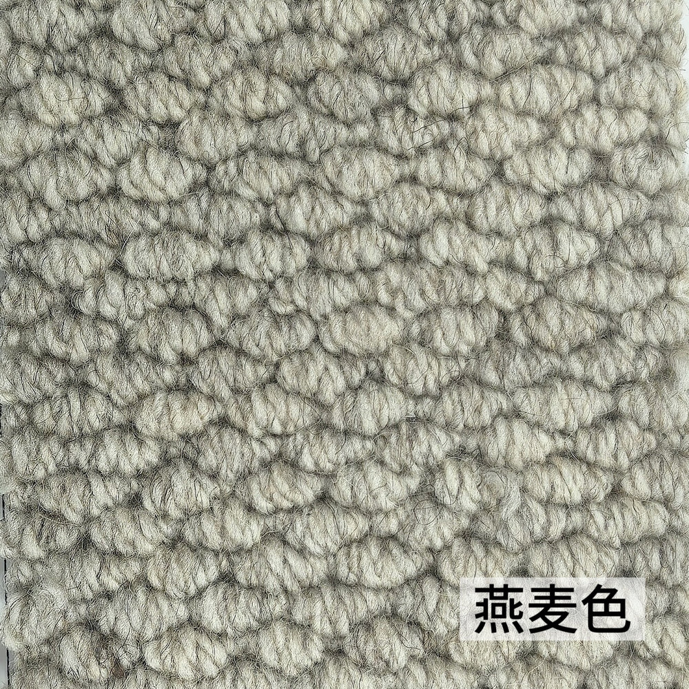 High-end wool carpet for home bedroom, large area, customized hotel room bedside blanket, living room carpet, stain-resistant