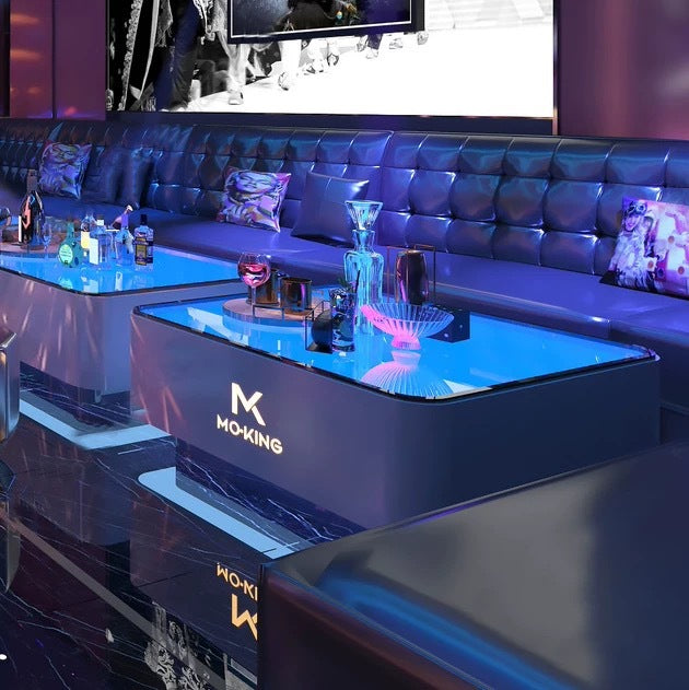 Professional custom ktv abyss luminous coffee table bar club bar counter box special ktv coffee table