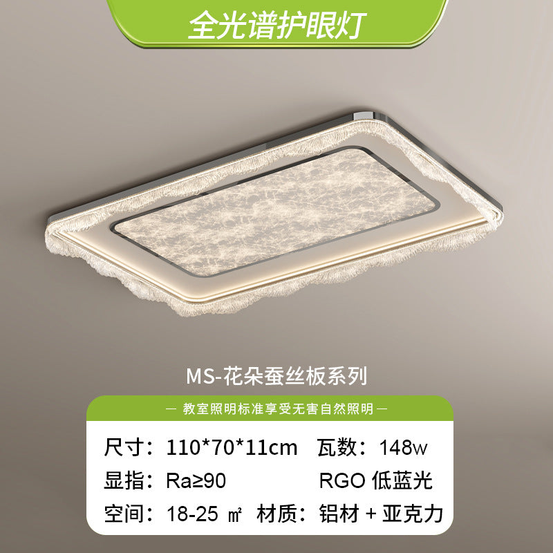 Living room light full spectrum eye protection dining room light atmospheric Italian minimalist light luxury Zhongshan lighting new smoke bedroom light