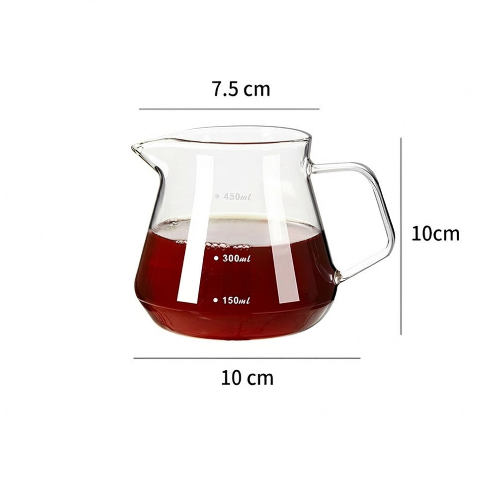Ceramic hand-brewed coffee filter cup v60 conical fan-shaped drip filter cup filter sharing pot suit extraction