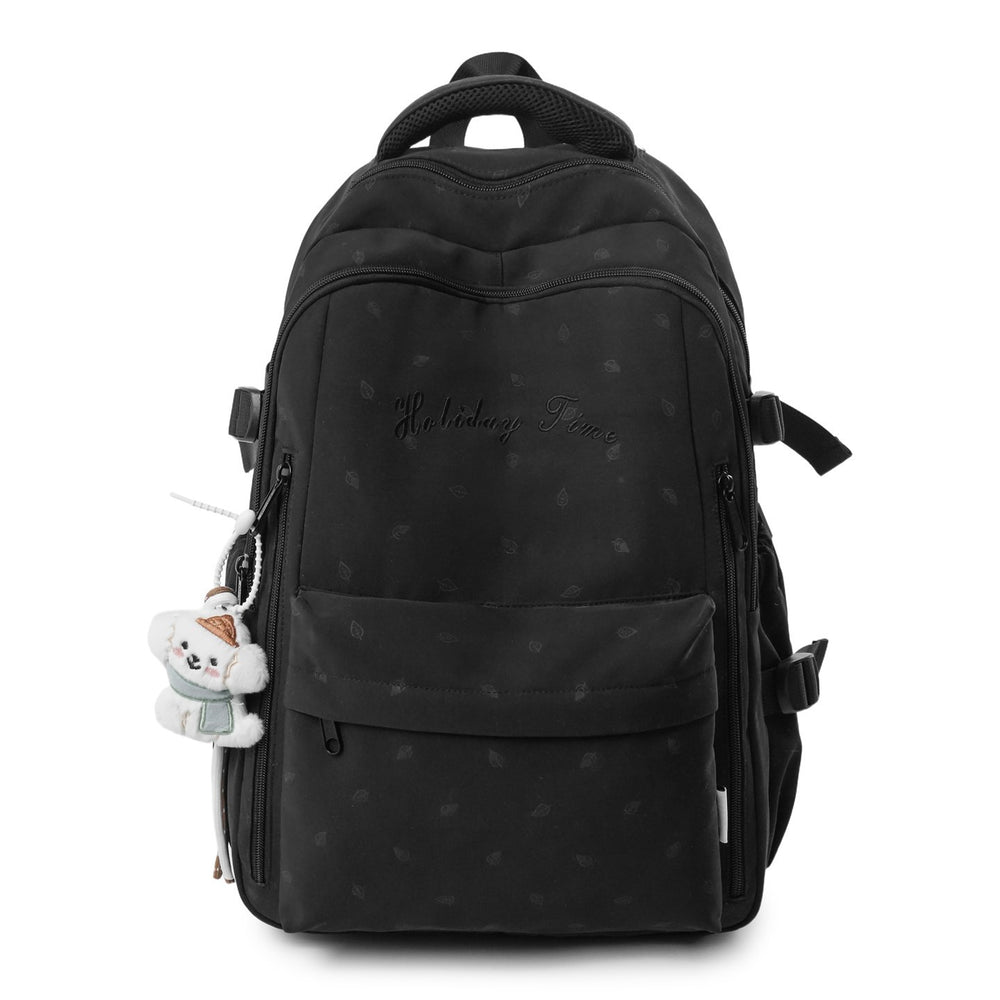 Japanese ginkgo leaf high-value backpack - stylish school bag for middle and high school students, women's casual, fresh, sweet, and large capacity backpack