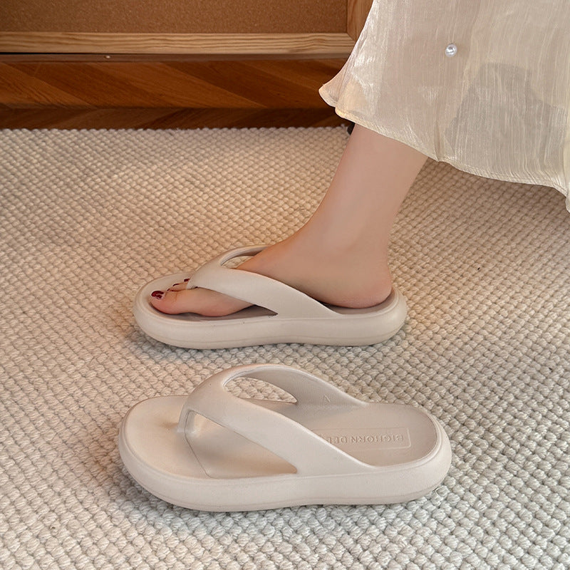 New women's fashionable and versatile anti-slip eva flip-flops - perfect for travel, summer, and everyday wear. available in matching styles for couples