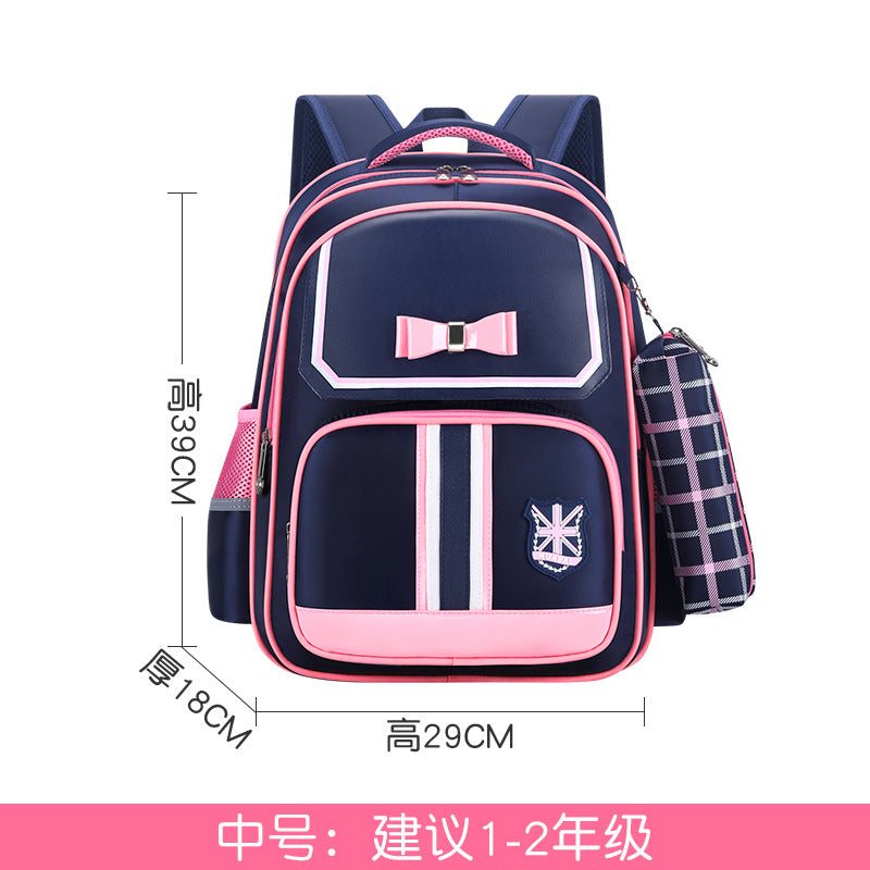 School season primary school bag children 1-3-6 grade backpack 6-9-12 year old bag
