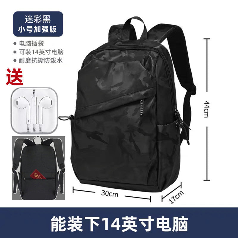 New backpack travel bag leisure computer bag high school college student schoolbag hika men's backpack factory direct sales