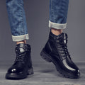 【genuine leather】clearance sale: discontinued sizes, grab a bargain! men's martin boots, outdoor leather shoes for young men, autumn/winter collection