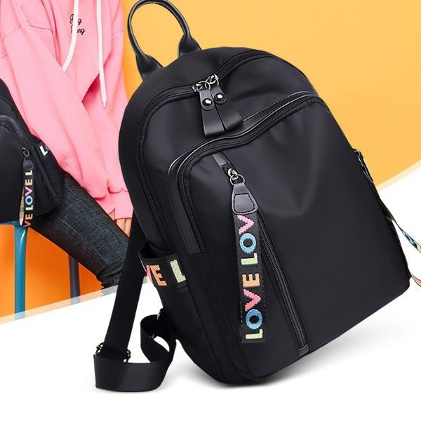 Oxford cloth backpack travel backpack 2024 new trend Korean version large capacity fashion casual versatile backpack