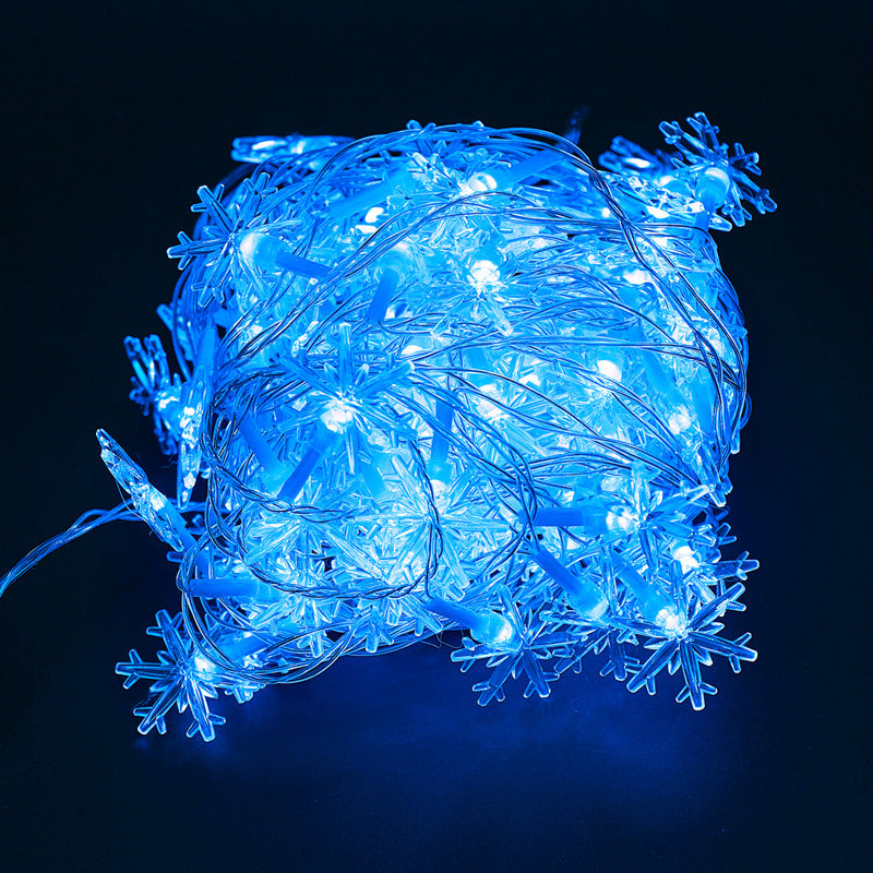 Outdoor camping led ball light string Outdoor battery box decoration star light Room atmosphere bubble ball light string