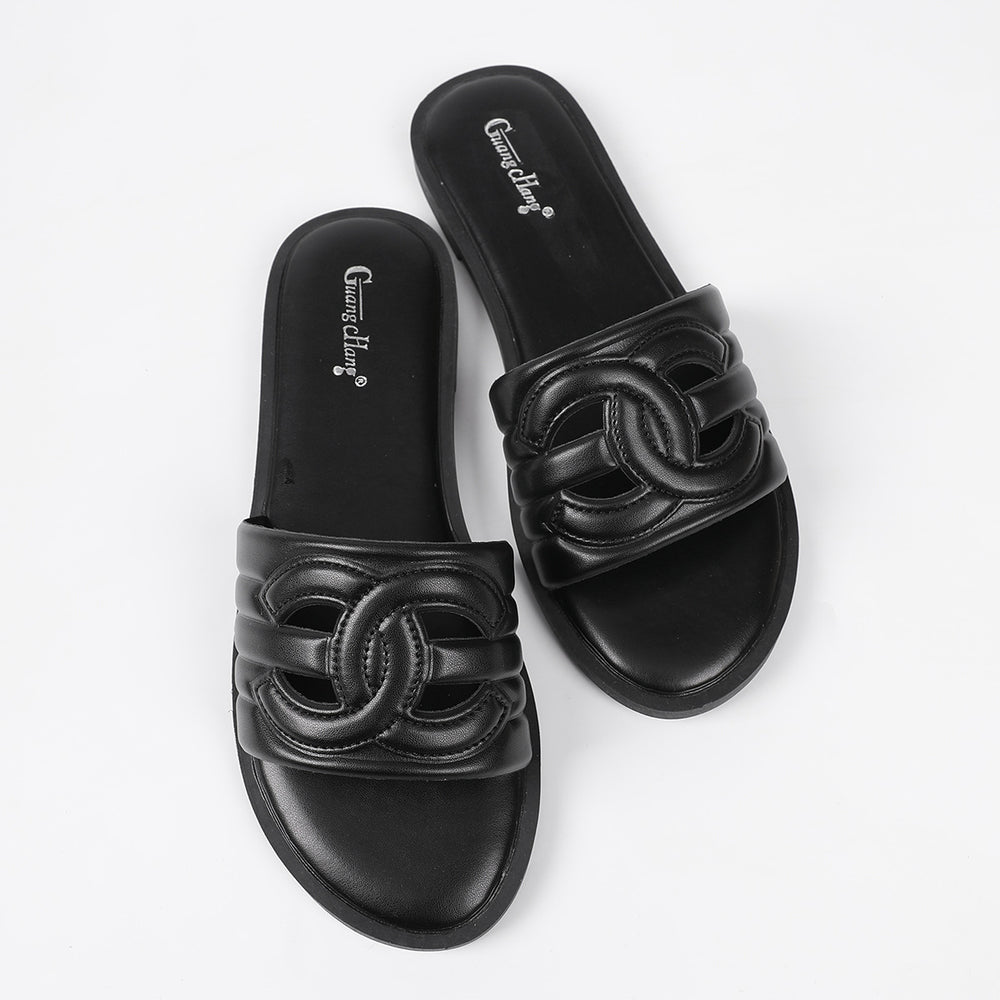 pig nose outdoor wear cut outflats slippers women's summer plaid sandals half slippers new arrival