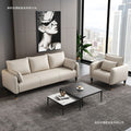 new living room sofa - compact size, ideal for rentals, hotels, apartments, two-seater, three-seater fabric sofa - also suitable for clothing stores