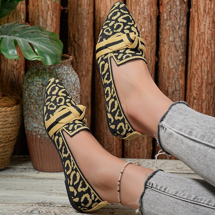 Exportplus sizelightweight pointed toe bean shoes for women spring autumnew arrivalbowsplaidcasualflatsin stockwholesale