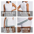 Sports tennis skirt fake two-piece quick-drying fashion tape golf skirt fitness running skirt tennis uniform summer thin style