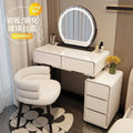 New arrival dressing table modern casual cream style makeup table small apartment accessible luxury dressing table slate dressing table complete