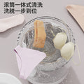 New mini washing machine - all-in-one, cordless, portable, perfect for underwear, socks, and small items - the ultimate laundry cup!