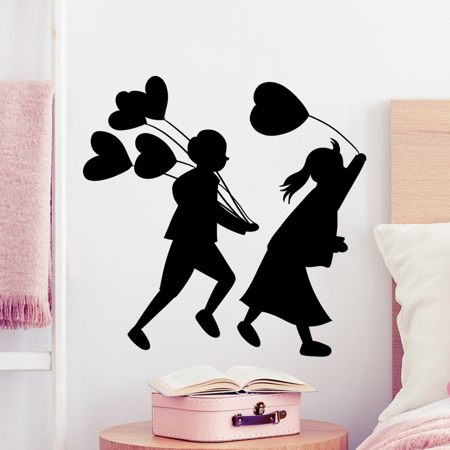Balloon pattern, decorative bedroom, living room, study removable PVC wall stickers, stickers,  popular sources