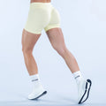 Amazon high-waisted butt-lifting yoga shorts - seamless peach lift, workout leggings, activewear, no camel toe