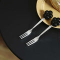High-value, affordable luxury ceramic fruit fork & jar set - sunflower & bear design, stainless steel fruit forks included