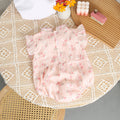 Baby clothes for girls, summer rompers & bodysuits: adorable, lightweight, short-sleeve styles for newborns, 100-day celebrations, and first birthday princess outfits