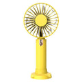 New high-speed usb mini fan - portable digital display, stepless speed control, powerful wind, long battery life - wholesale handheld fan