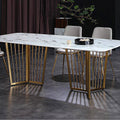 Export walmart marble dining tableaccessible luxuryclassy modern table marble dining table