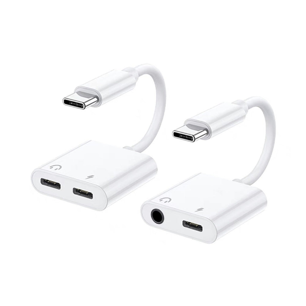 Apple iphone 17 compatible type-c headphone adapter dac digital decoder 2-in-1 audio converter cable tpc