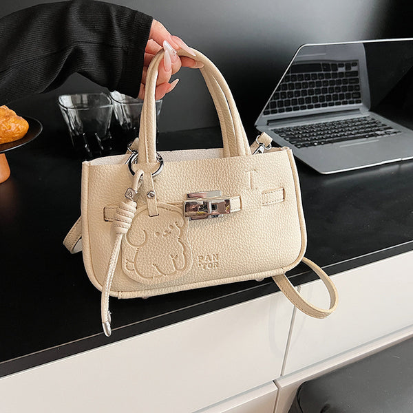 Premium sense portable bucket bag niche design large capacity bag 2025 summer new versatile shoulder messenger bag
