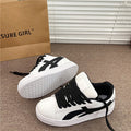 Thick solewhite shoes women's shoes 2026new arrival spring summereasiest for matchk-styleheight increasingcasual sports best sellingplatform shoes